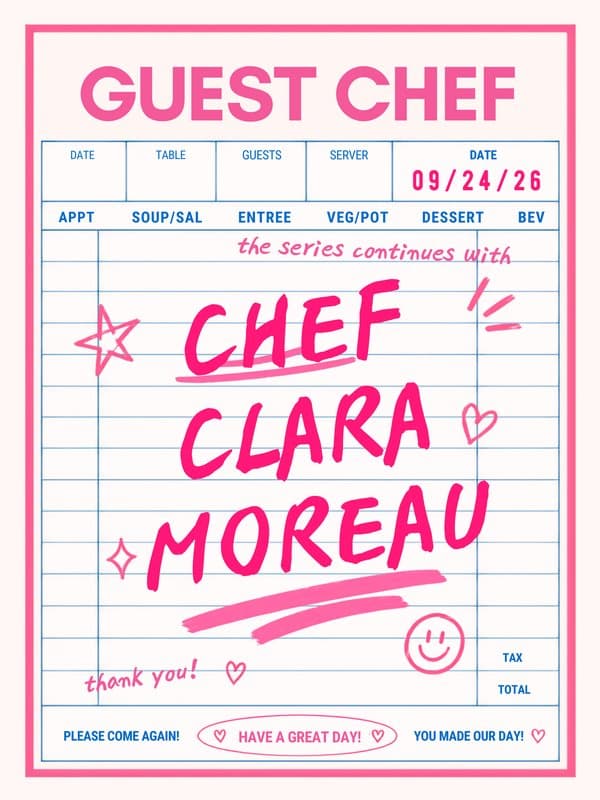 Guest chef